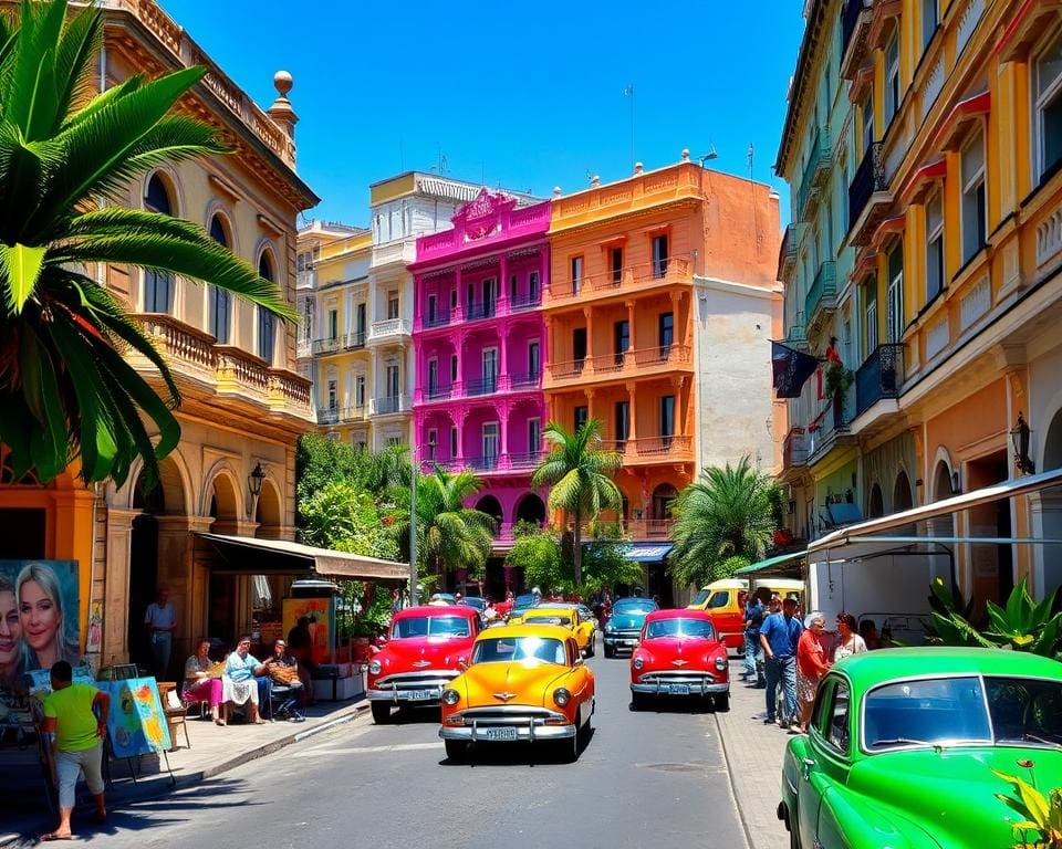 Bezienswaardigheden in de kleurrijke straten van Havana