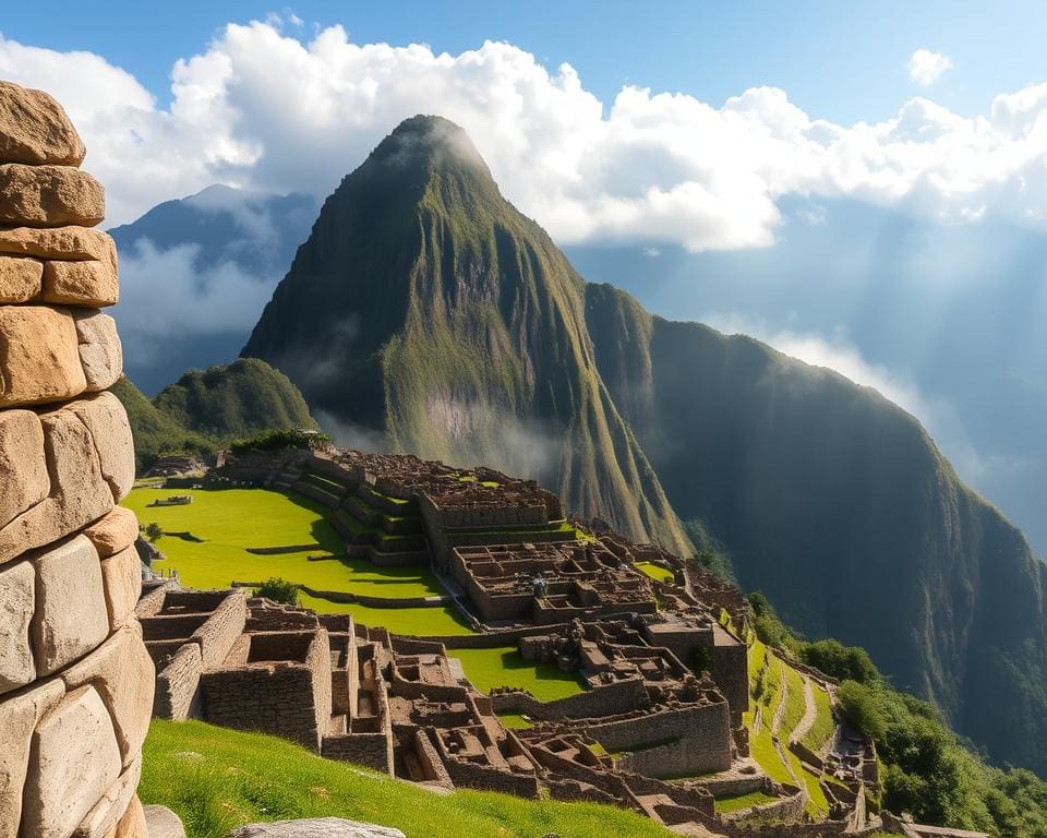 Bezienswaardigheden in de oude ruïnes van Machu Picchu