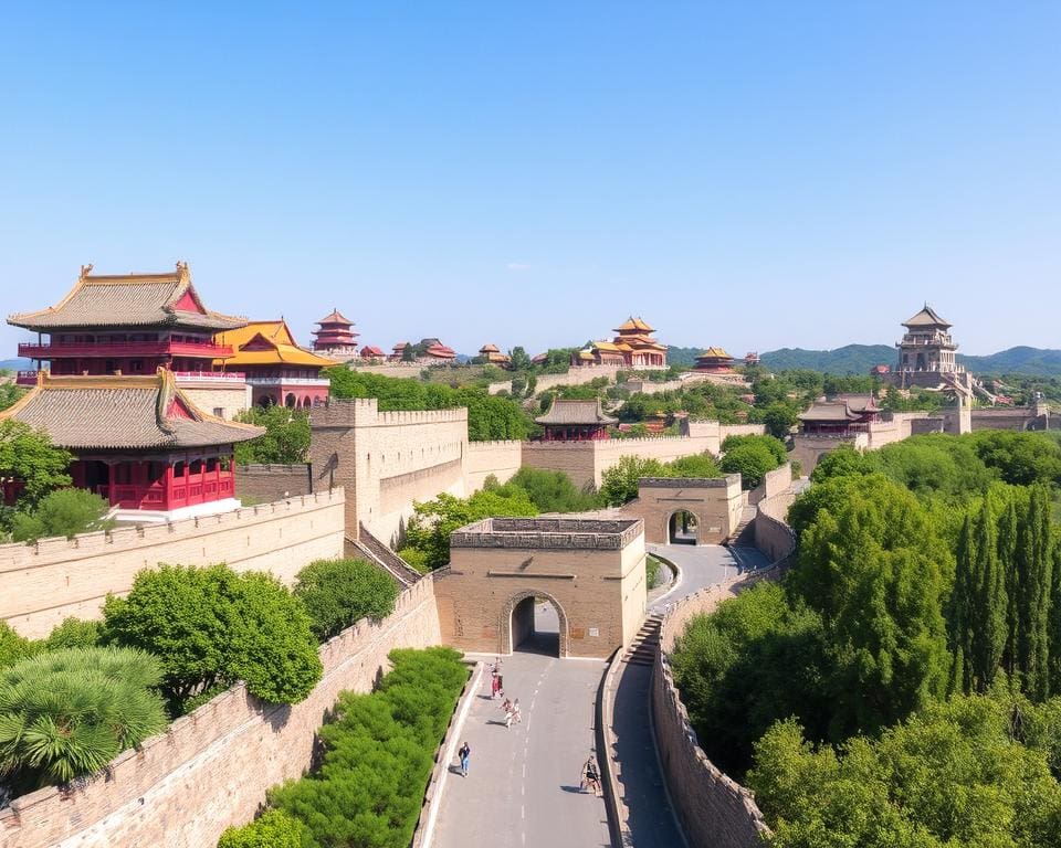 Bezienswaardigheden in de oude stadsmuren van Xi'an