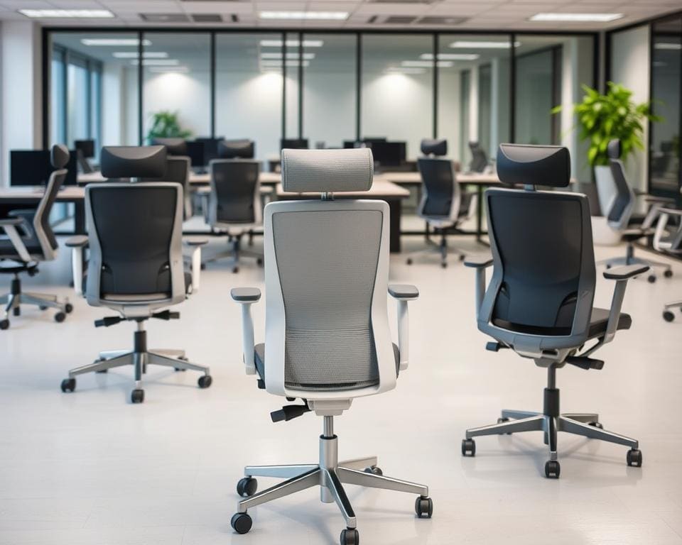 Bureaustoelen die ergonomie en comfort combineren