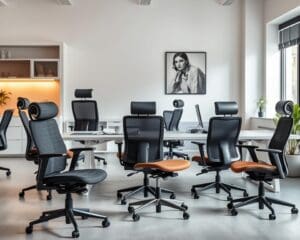 Bureaustoelen die ergonomie en comfort combineren