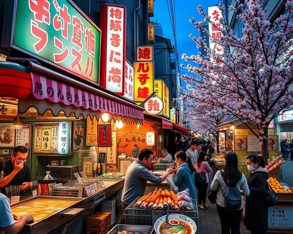 Eetgewoontes in Japan: ramen en street food in Tokio