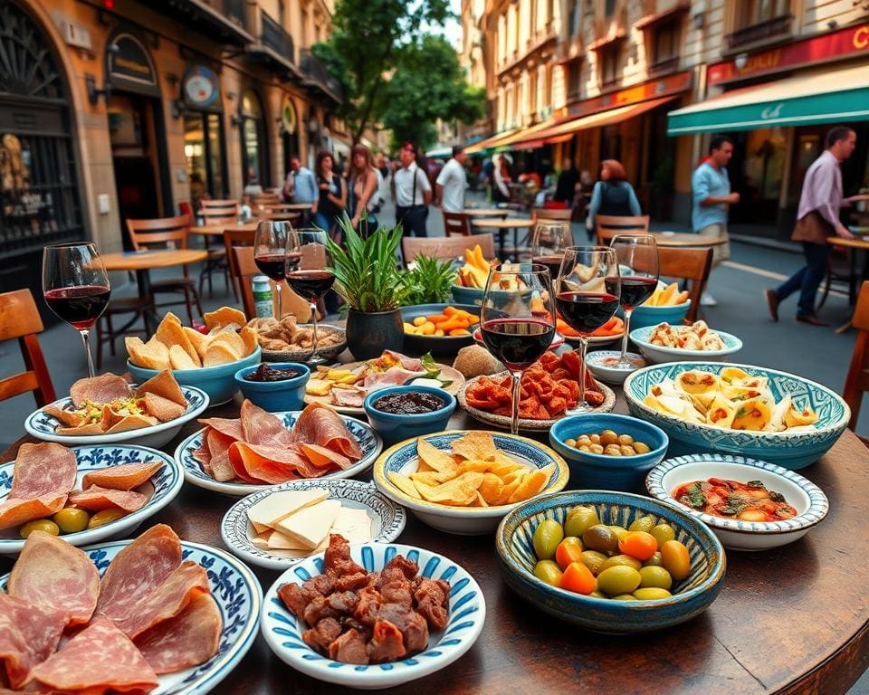 Eetgewoontes in Spanje: geniet van tapas en pintxos in Barcelona