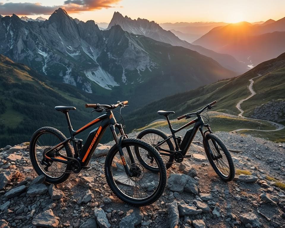 Elektrische mountainbikes voor avontuurlijke ritten