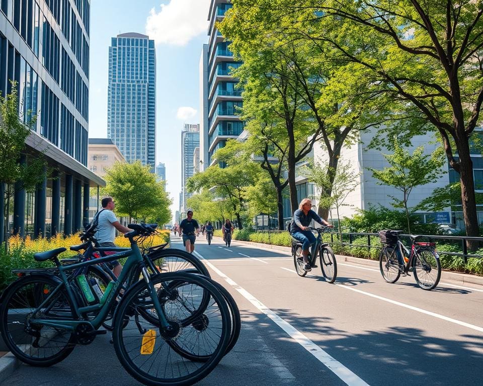 Fietsen voor woon-werkverkeer