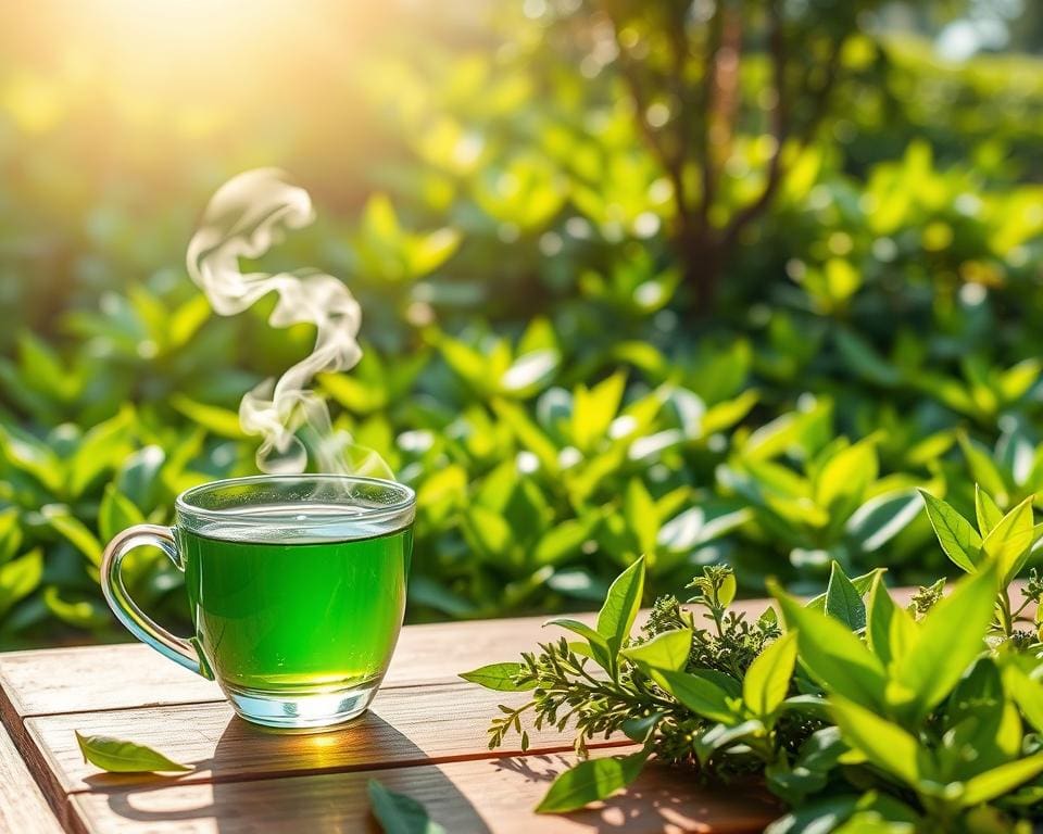 Groene thee als natuurlijke ondersteuning voor gewichtsverlies