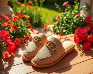 Gucci slippers: Elegantie ontmoet comfort voor zomerse dagen