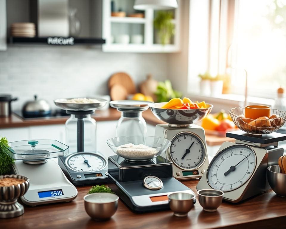 Keukenweegschalen voor perfecte porties tijdens het koken