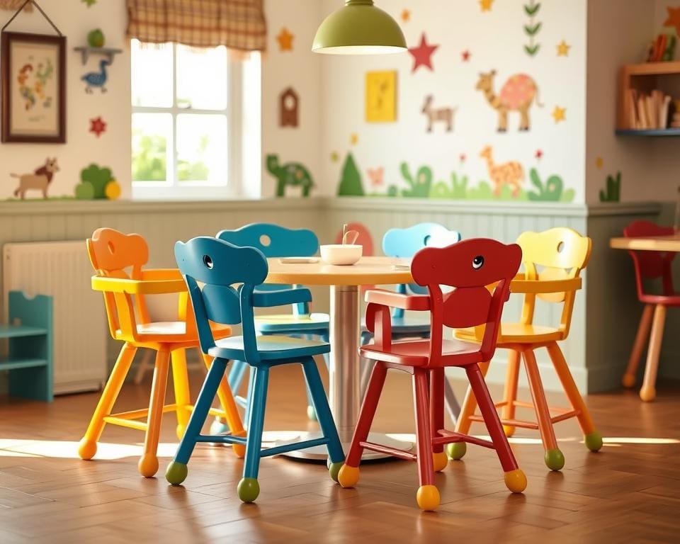 Kinderstoelen voor een veilige eetervaring voor de kleintjes