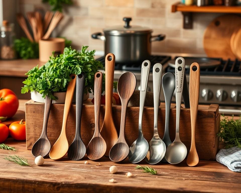 Kooklepels voor moeiteloos koken en serveren