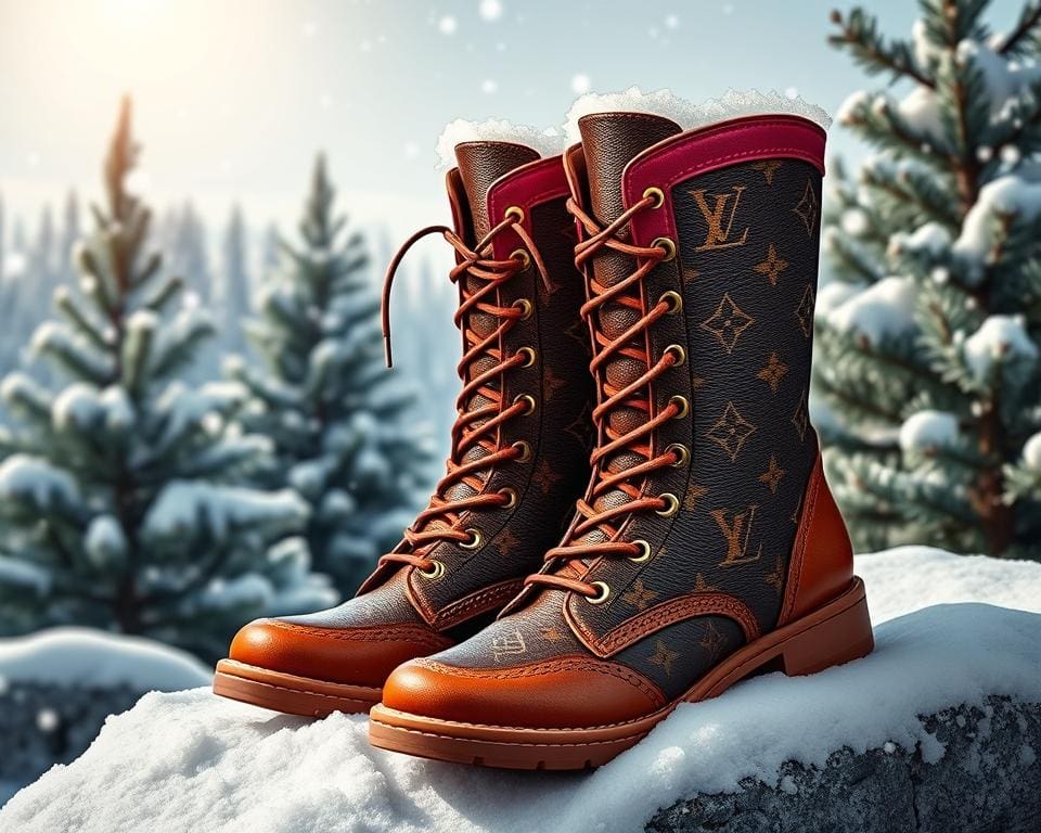 Louis Vuitton laarzen: Voor een luxe en opvallende winterstijl