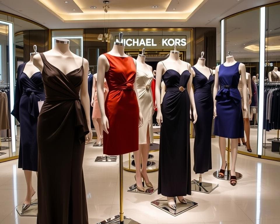 Michael Kors jurken voor een moderne luxueuze uitstraling