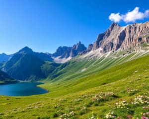 Natuur bewonderen in de adembenemende bergen van de Alpen