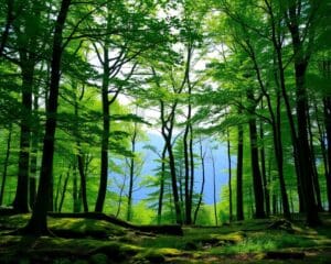 Natuur bewonderen in de weelderige bossen van Noorwegen