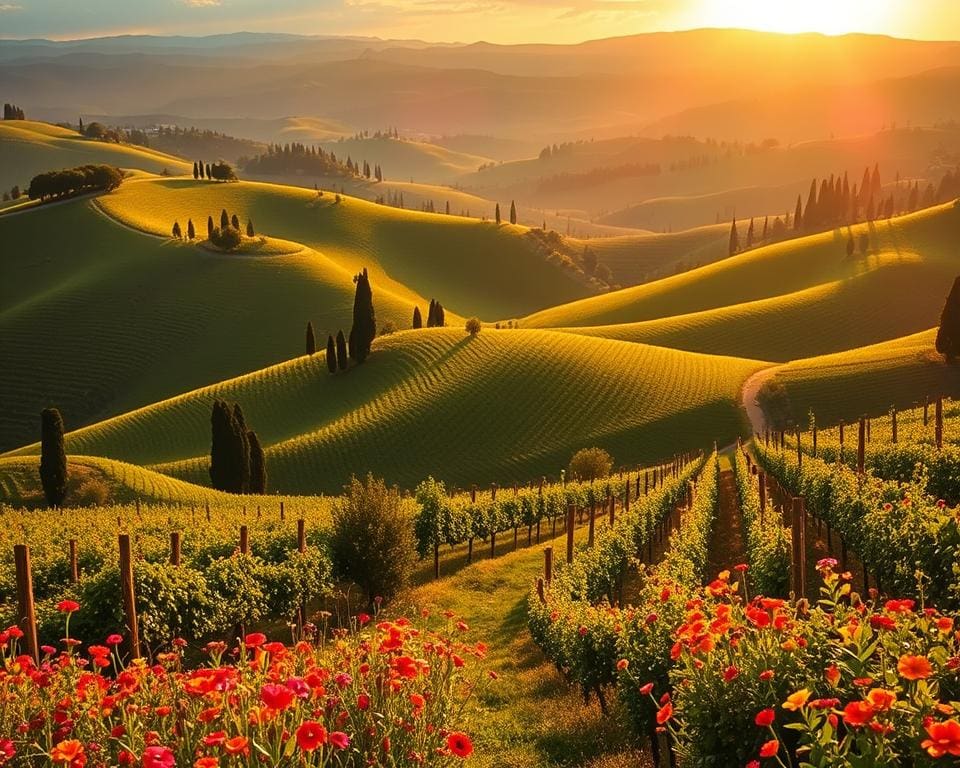 Natuurwandelingen door de weelderige valleien van Toscane