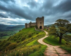 Reizen naar de historische kastelen van Wales