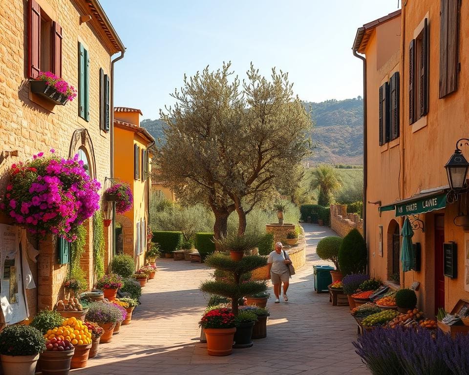 Reizen naar de pittoreske stadjes van de Provence