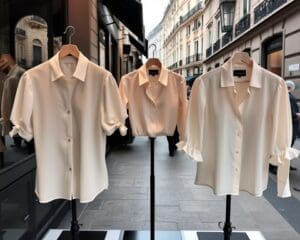 Saint Laurent blouses: Parijse elegantie voor elke dag