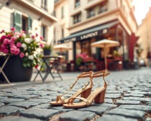 Saint Laurent sandalen: Voor een Parijse zomeruitstraling