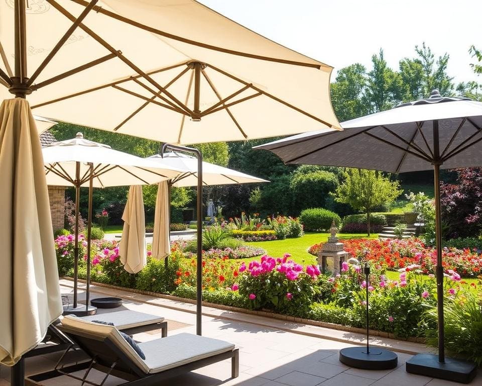 Soorten Luxe Parasols