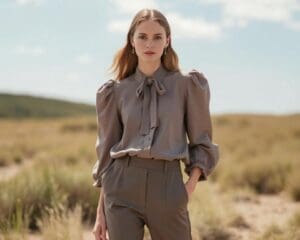 Stella McCartney blouses: Duurzaam en verfijnd voor elke dag