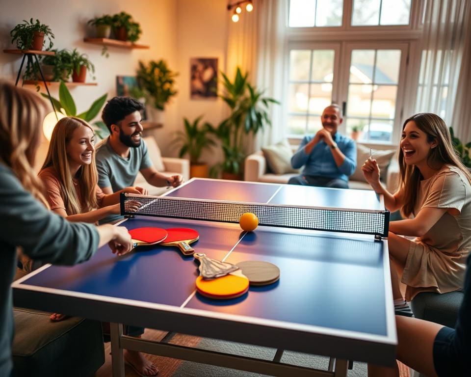 Tafeltennisset voor gezelligheid en plezier in huis