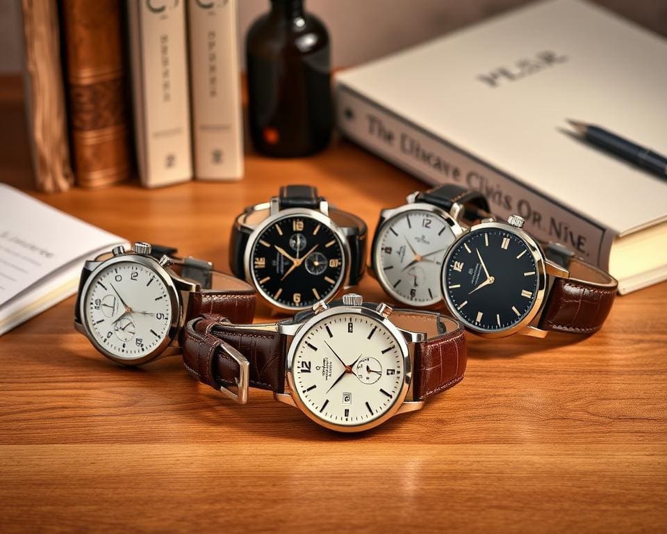 Tijdloos design in luxe horloges