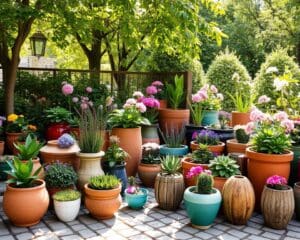 Tuinpotten voor een groene en uitnodigende tuin