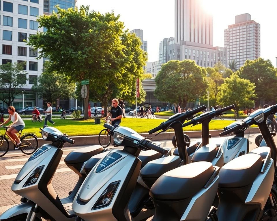 Voordelen elektrische scooters