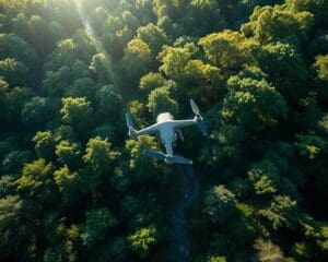 Waarom drones belangrijk zijn voor bosbeheer en natuurbescherming