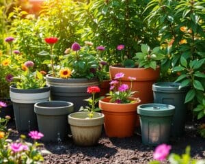 Zelfwatergevende Potten die Je Tuinwerk Vergemakkelijken