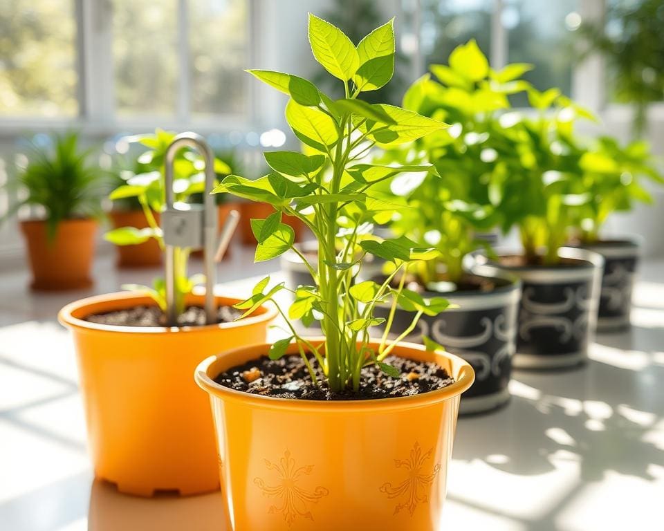 Zelfwatergevende Potten die Planten Optimaal Verzorgd Houden