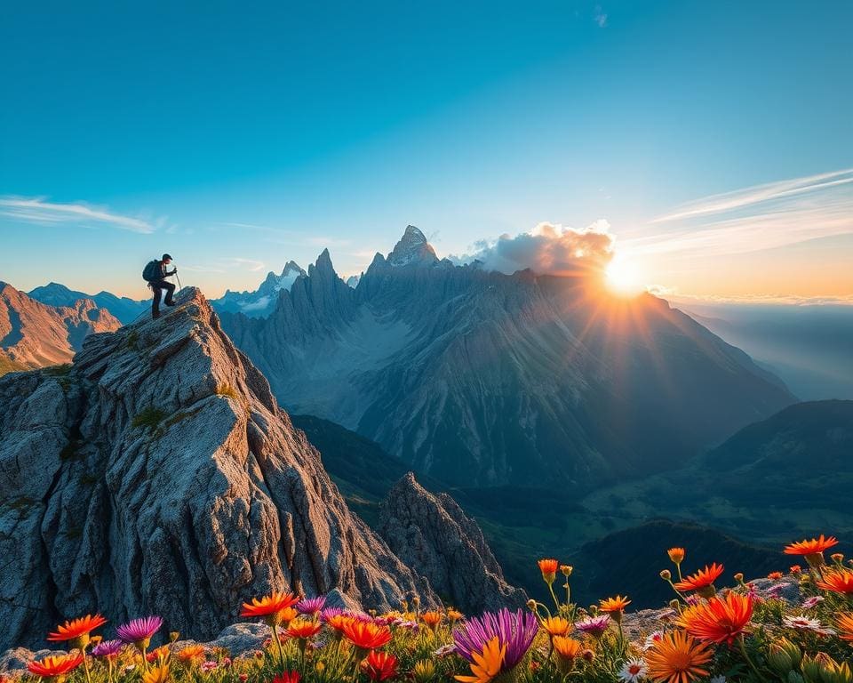 bergbeklimmen in de Pyreneeën