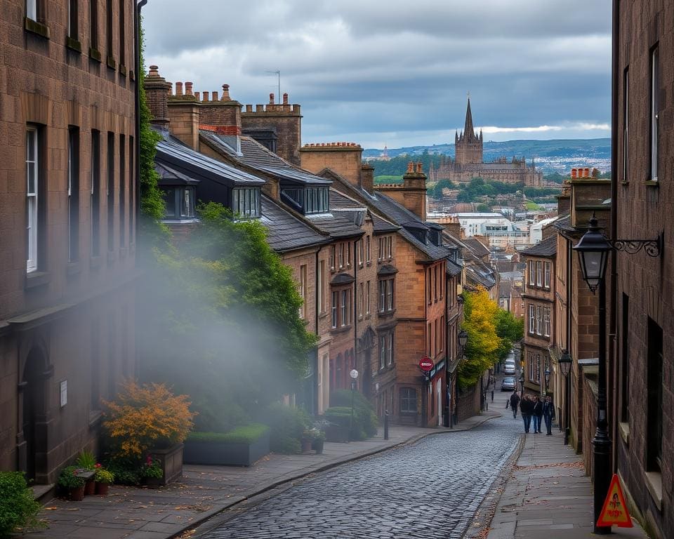 historische straten Edinburgh