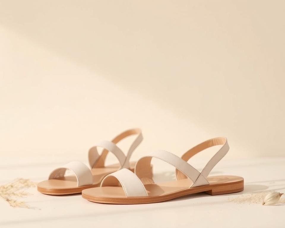 minimalistische sandalen