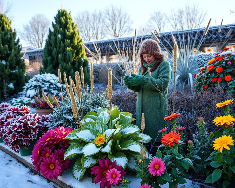 onderhoud winterharde planten