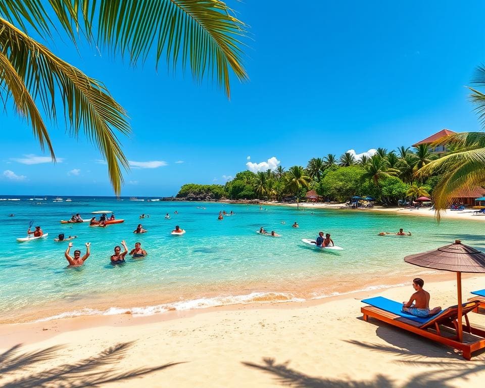 wateractiviteiten en wellness op de stranden van Bali