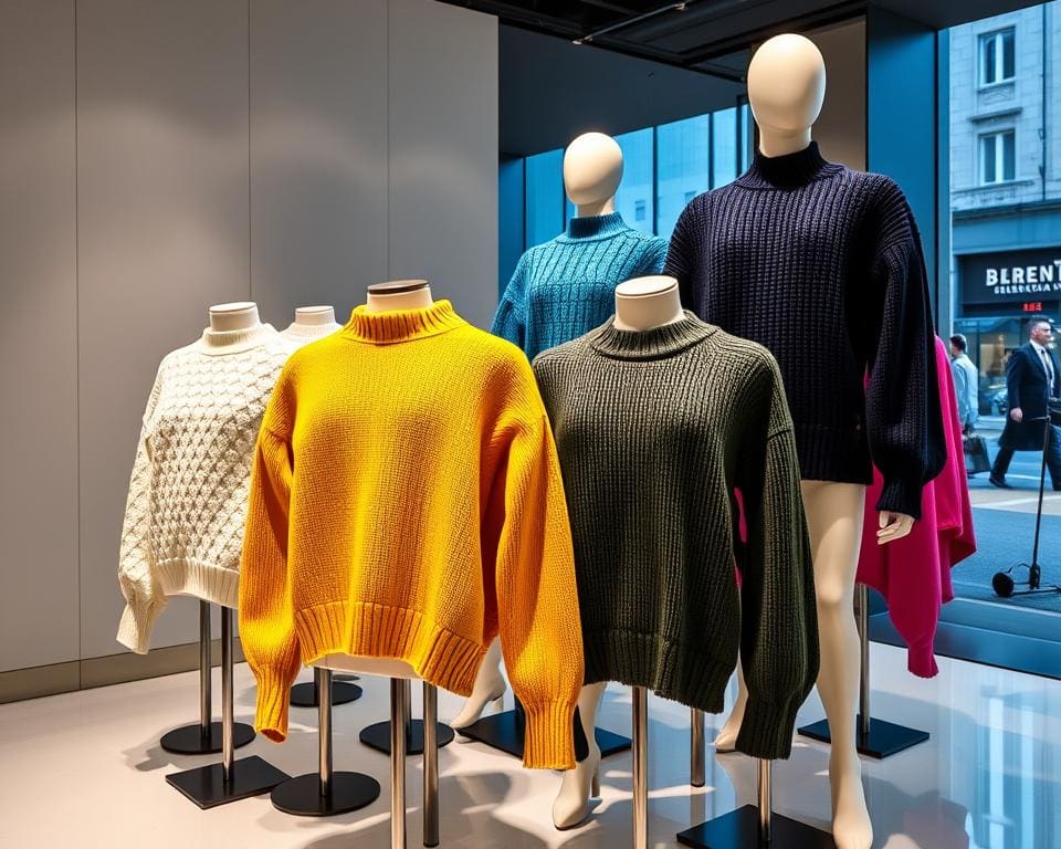 Balenciaga sweaters: Voor een gedurfde en opvallende stijl