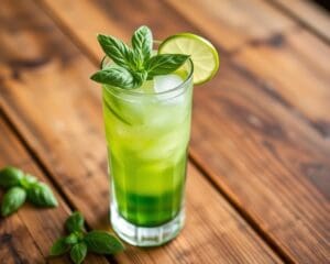 Basil Smash: Een cocktail vol groene frisheid