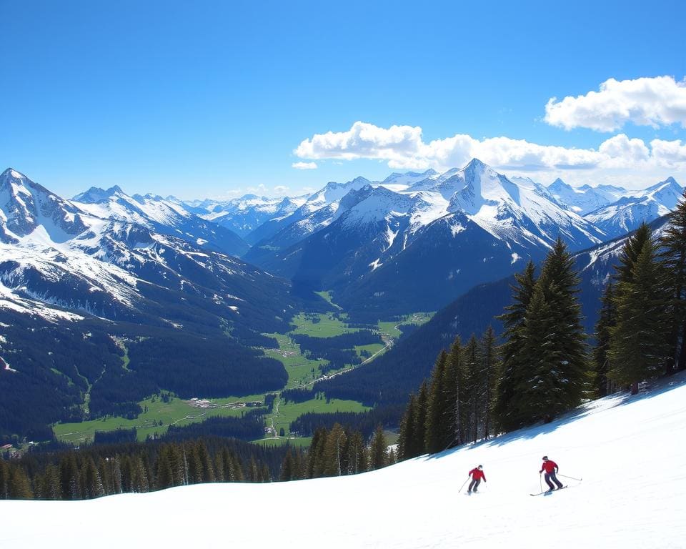 Bergen van de Alpen: skiën en wandeltochten door Zwitserland