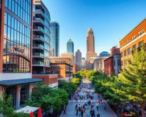 Charlotte: een stad vol moderne flair en zuidelijke charme