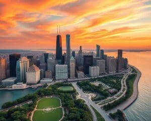 Chicago: architectuur en cultuur aan Lake Michigan