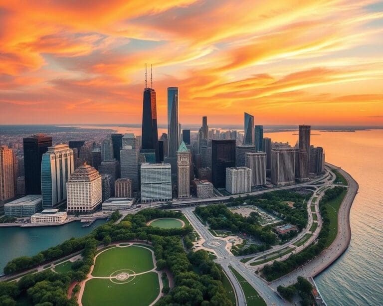 Chicago: architectuur en cultuur aan Lake Michigan