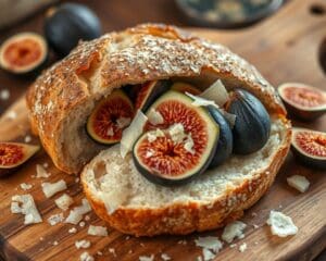 Ciabatta met vijgen en Parmezaanse kaas