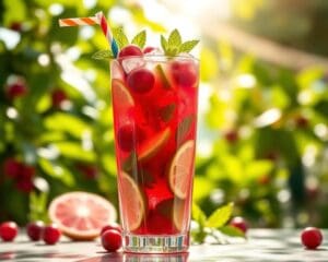 Cranberry Mojito: Fris en feestelijk in je glas