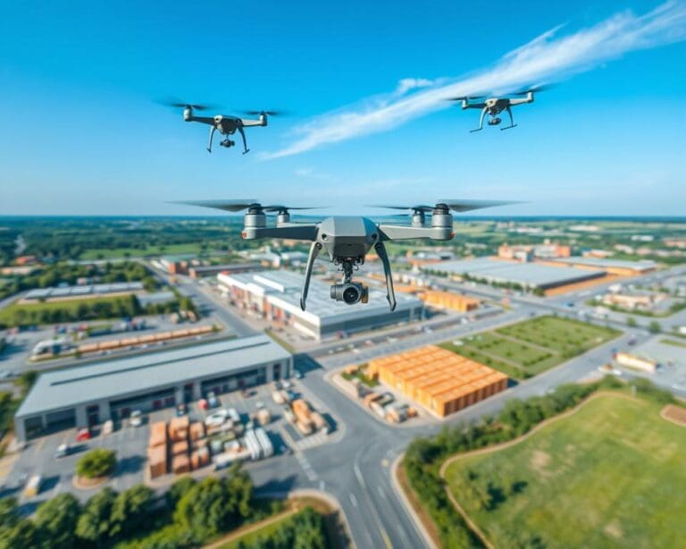 De opkomst van drones in logistieke operaties