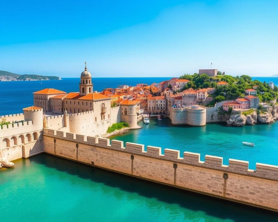 Dubrovnik: middeleeuwse muren en helderblauw water