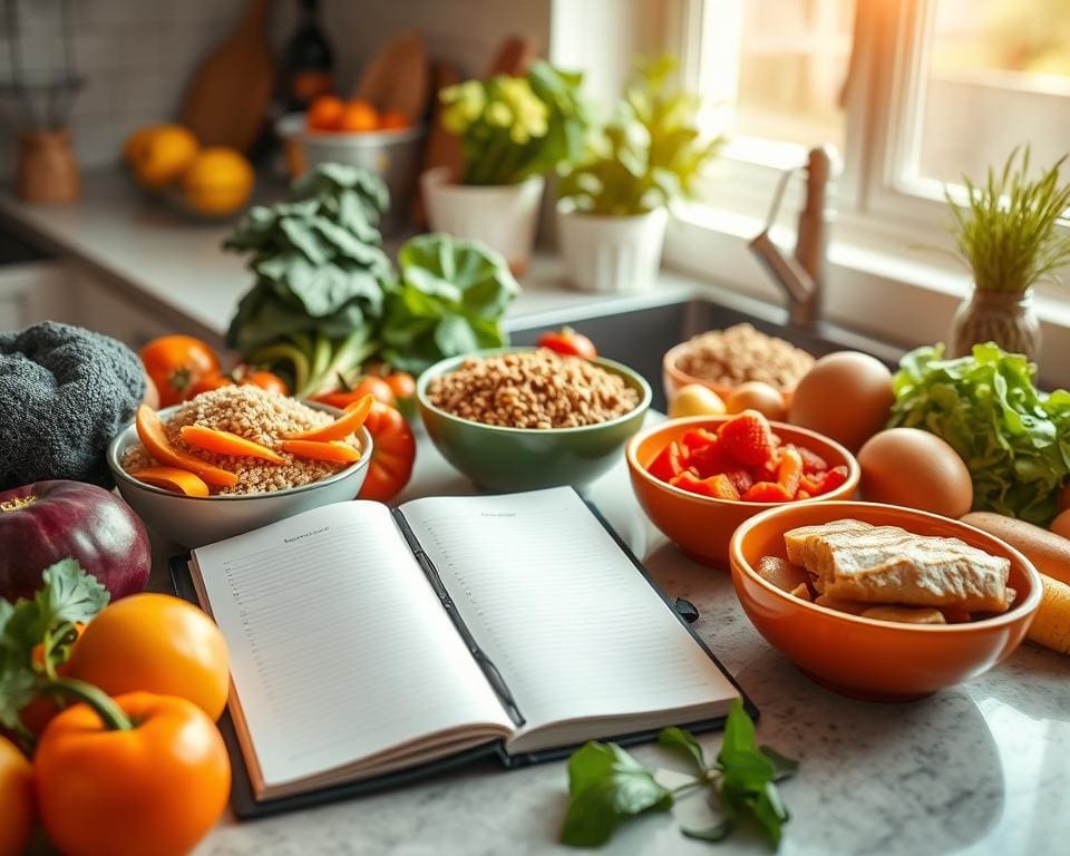 Eenvoudige maaltijdplanning voor een gezondere levensstijl