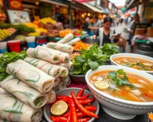 Eetgewoontes in Vietnam: verse loempia’s en pho