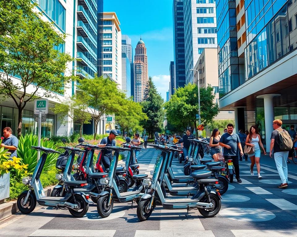 Elektrische scooters: De toekomst van kort stadsvervoer